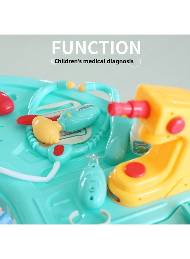 Jiacheng Children Play Doctor Stethoscope Syringe Set Doctor Nurse Clinic Medical Tools Play House Toys-Color:999-105 (set Of 22) - Image 5