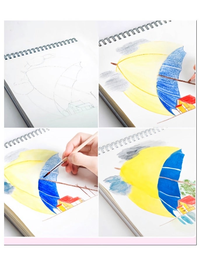 48 Piece Classic Colour Pencil Set Multicolour - Image 4