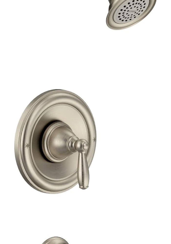 Moen Brantford Posi-Temp Pressure Balancing Eco-Performance Tub and Shower Trim Kit in Brushed Nickel - Image 1