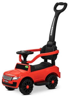 BAYBEE Rover Pro Ride On Baby Car For Kids Ride On Push Car With Music Light Kids Car With Storage Push Handle Ride On Toy Car Push Ride On Car For Kids Baby Toddlers 1 To 3 Years Boys Girls Red  - Image 1