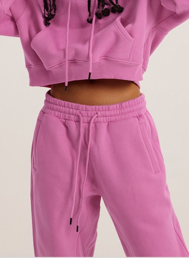 Mei Stylish Women's Long Sleeve Cropped Pullover Hoodie - Image 5