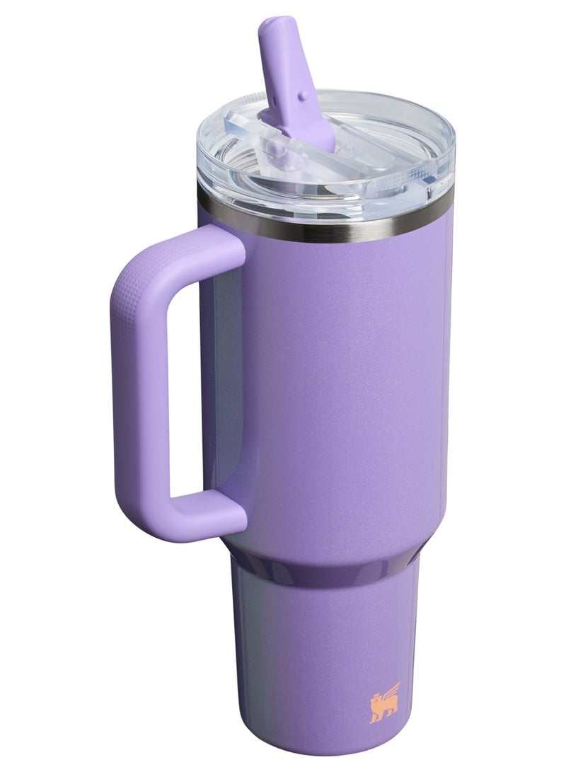 Stanley Quencher ProTour Flip Straw Tumbler with Leakproof Lid 40 oz | Built-In Straw & Handle | Cupholder Compatible for Travel | Insulated Stainless Steel Cup | BPA-Free - Image 2