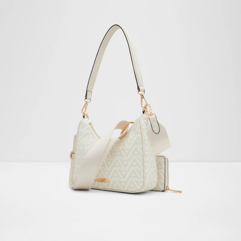 الدو ANNAENDRA Monogram Shoulder Bag with Coin Pouch