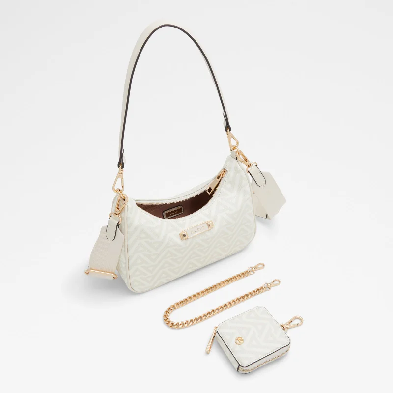 ALDO  ANNAENDRA Monogram Shoulder Bag with Coin Pouch for Women | Best Price UAE