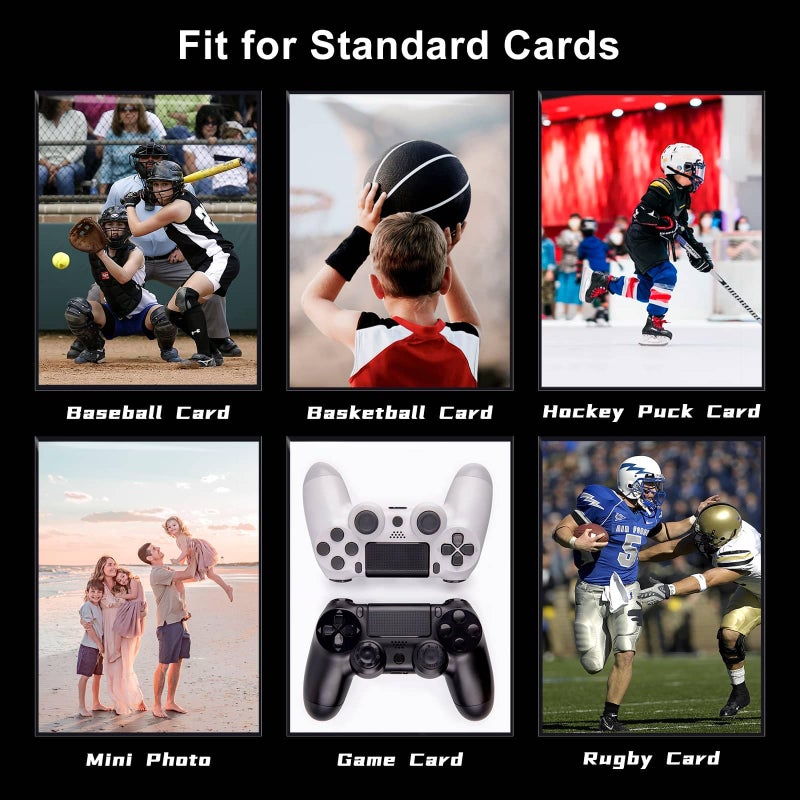 belifun 1000ct Soft Trading Card Sleeves - Clear Penny Sleeves, Toploaders for Trading Cards, Card Protector Sleeves for Standard Cards, Baseball Cards, Sports Cards, Game Cards, MTG, Football Cards - Image 5