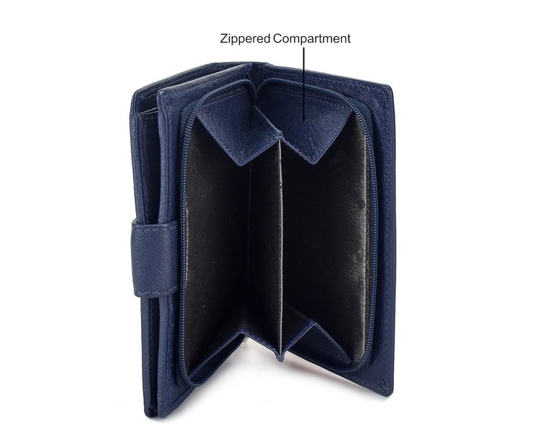 URBANFOREST Tina Leather Wallet For Women . - Image 4