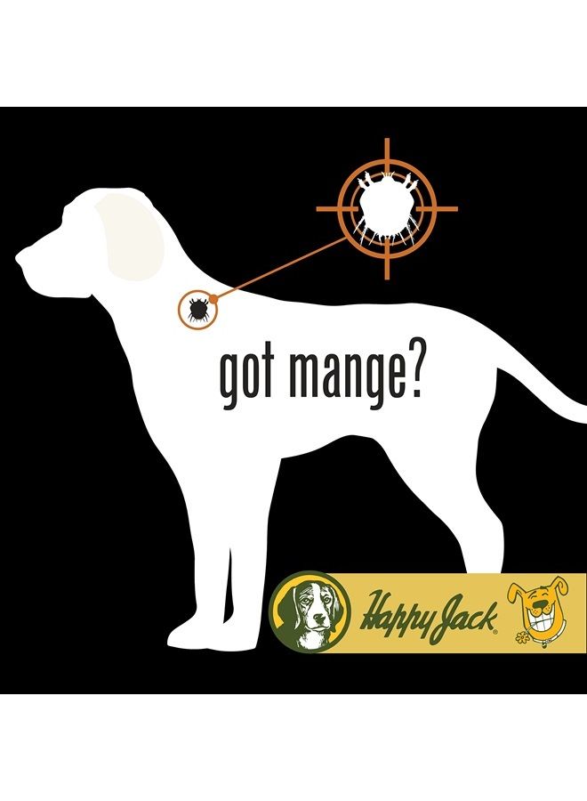 Happy Jack Mange Medicine & Mange Treatment for Dogs & Horses - Brings Soothing Itch Relief to Hot Spots, Severe Mange, Fungi, Allergies, Eczema & Most Dog Skin Irritation (8 oz) - Image 2