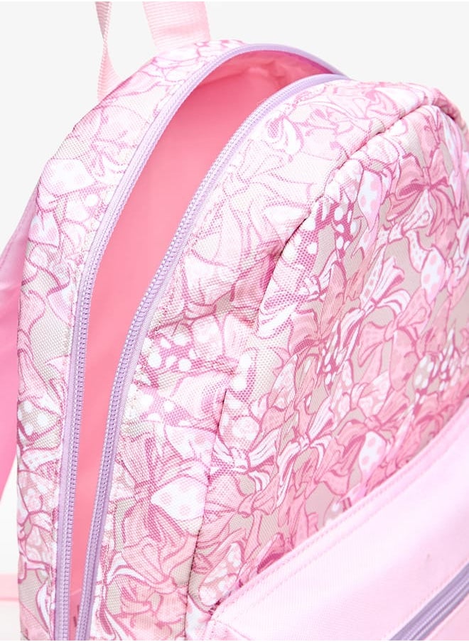 Disney - Girls Marie Print Backpack with Adjustable Straps and Zip Closure - Image 1