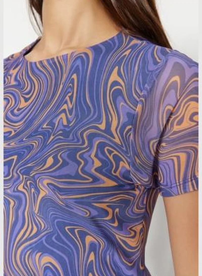 trendyol Abstract Print Dress
