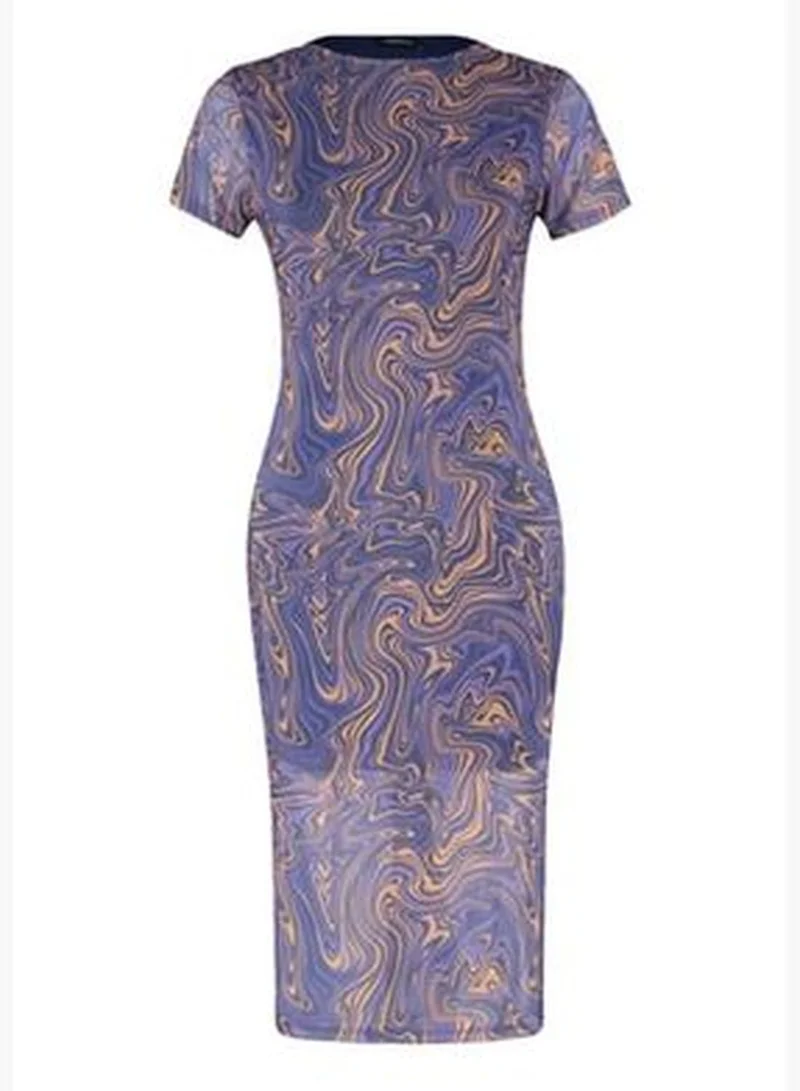 trendyol Abstract Print Dress