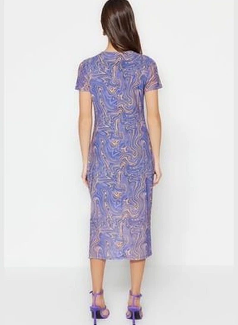 trendyol Abstract Print Dress