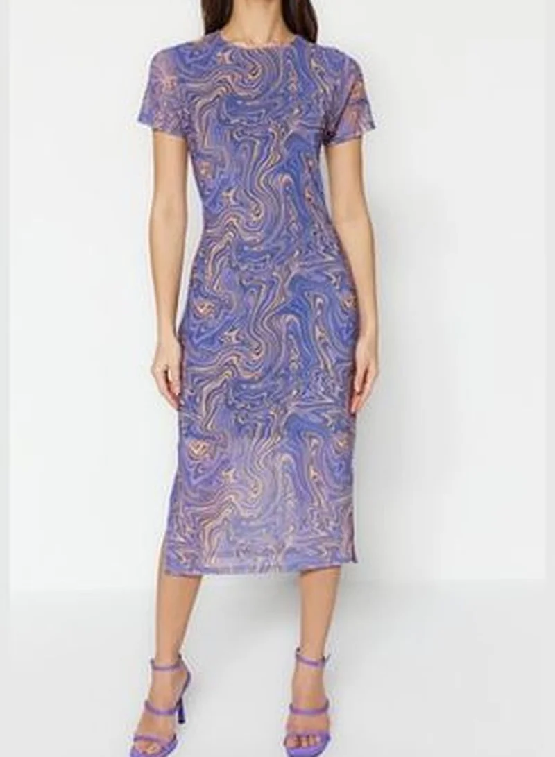 trendyol Abstract Print Dress