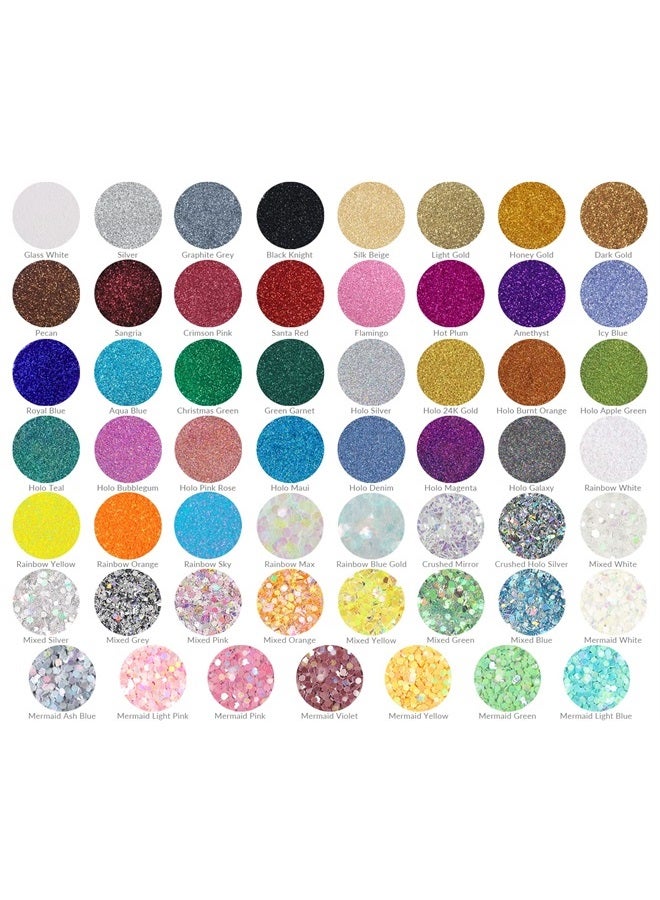 MARBLERS Holographic Glitter [Holo Magenta] 3oz (85g) | Fine | Non-Toxic, Vegan, Cruelty-Free | Face, Body, Eyeshadow, Hair, Festival, Party Makeup | Nail Art, Polish | Resin, Tumbler, Slime, Craft - Image 3