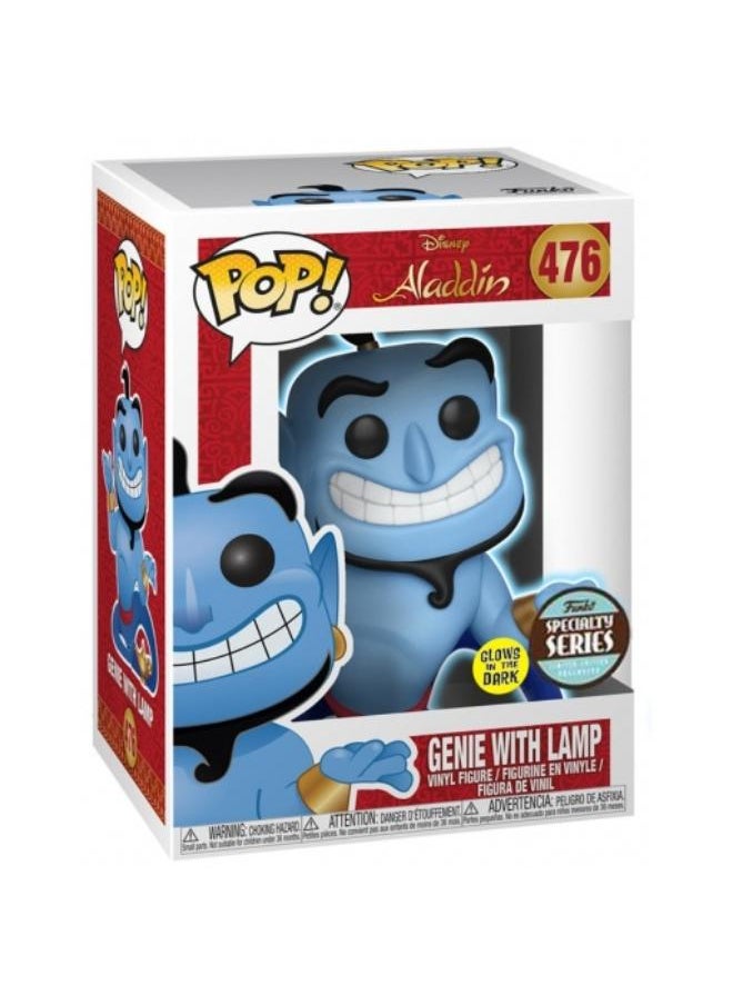 Funko Pop! Cartoon Animation : Disney - Aladdin - Genie with Lamp  - Image 3