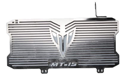 OBEROI'S TRADERS Premium Stainless Steel Radiator Guard Protector Grill for MT15 - Image 4