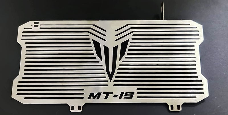 OBEROI'S TRADERS Premium Stainless Steel Radiator Guard Protector Grill for MT15 - Image 3