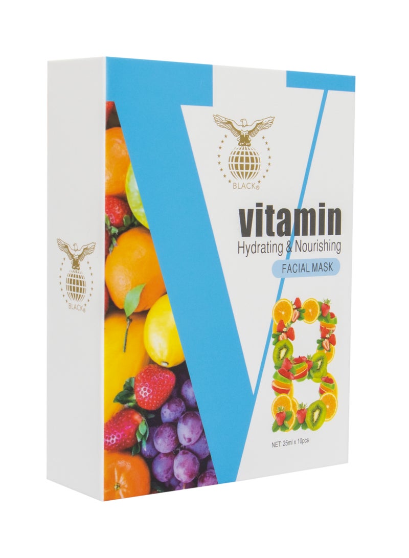 بلاك قناع الوجة بفيتامين بي 10 حبة - Image 2