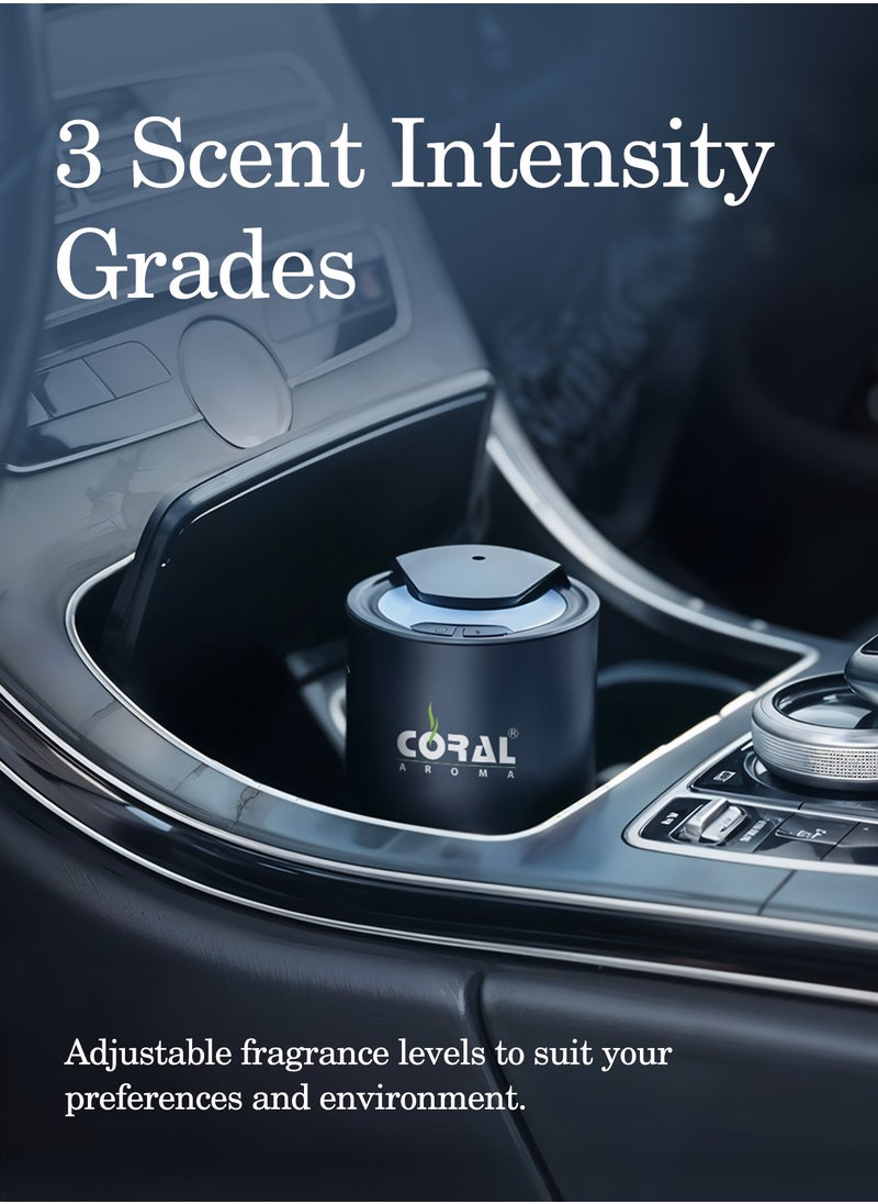 Aroma Go Portable Car & Tabletop Diffuser | 2000 mAh Battery | USB C | Motion Sensor with 1 Year Warranty