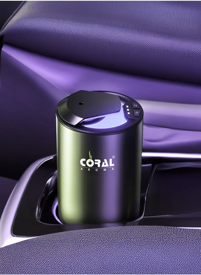 Aroma Go Portable Car & Tabletop Diffuser | 2000 mAh Battery | USB C | Motion Sensor with 1 Year Warranty