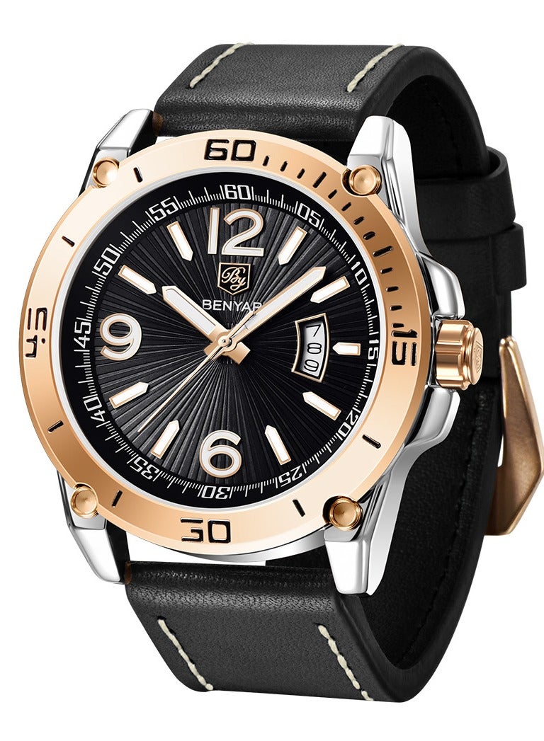 بينيار ساعات رجاليه  كوارتز ضد الماء - Image 1