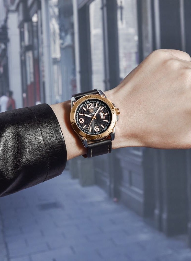 بينيار ساعات رجاليه  كوارتز ضد الماء - Image 3