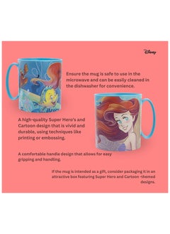 Disney Stor Micro Mug 390 ml Little Mermaid  - Image 4