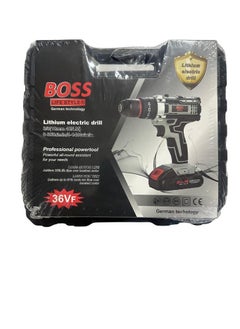 BOSS BOSS 36V Lithium Electric Drill 10mm 40N.m with Long Motor Life & Double Rechargeable Batteries  - Image 1