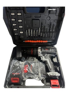 BOSS BOSS 36V Lithium Electric Drill 10mm 40N.m with Long Motor Life & Double Rechargeable Batteries  - Image 4