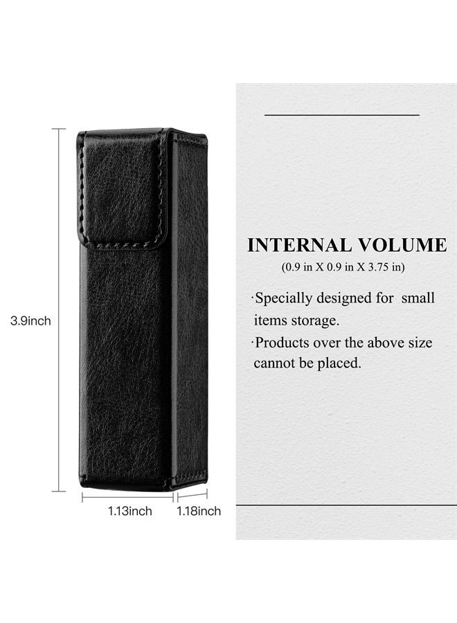LISAPACK Perfume Atomizer Holder For Travel, Lipstick Holder For Purse, Portable Lipstick Case (Black) - Image 3