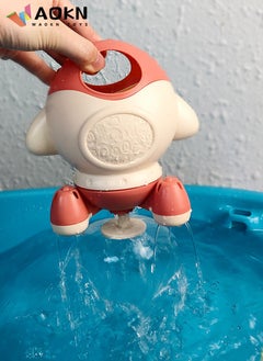WAOKN Children's Summer Swimming Pool Tub Bathing Bath Toys Baby Bathroom Rotating Water Jet Rocket Shower Toys Gift for Toddlers  - Image 3