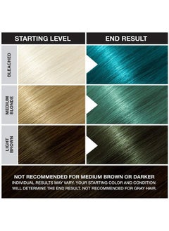 Semi Permanent Conditioning Hair Color, Vegan, PPD and Paraben Free, may last for 5-40 washes, 3.5oz, Turquoise - pzsku/Z7810E8ACFE9491E81FCDZ/45/_/1681081358/dbf42dfd-261a-4130-9bd7-46e814b6fdee