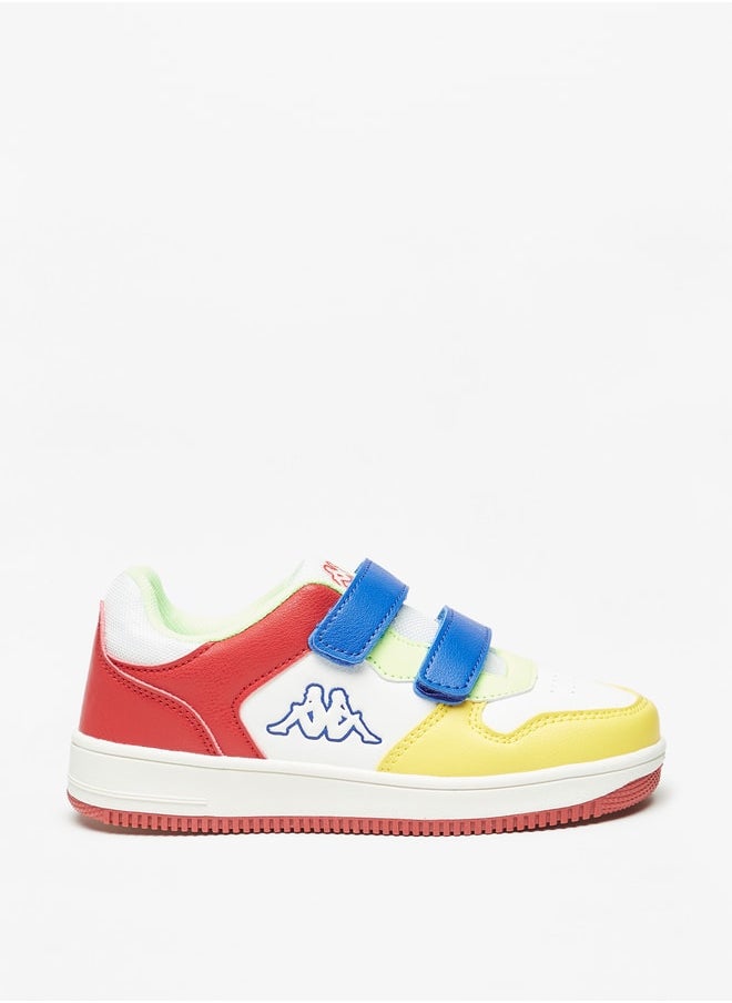 Kappa - Boys' Colourblock Casual Sneakers With Hook And Loop Closure - Image 1