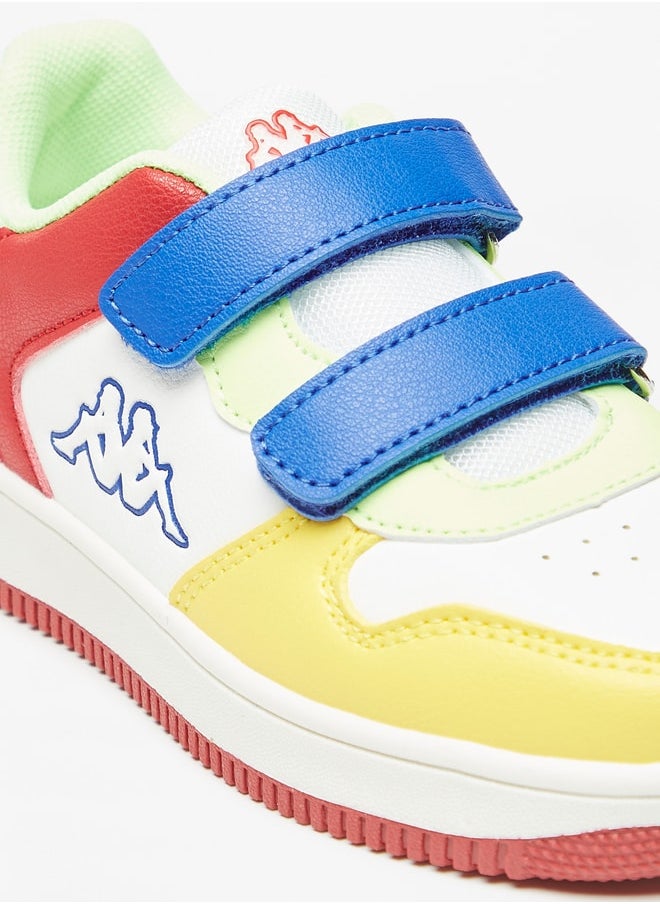 Kappa - Boys' Colourblock Casual Sneakers With Hook And Loop Closure - Image 1