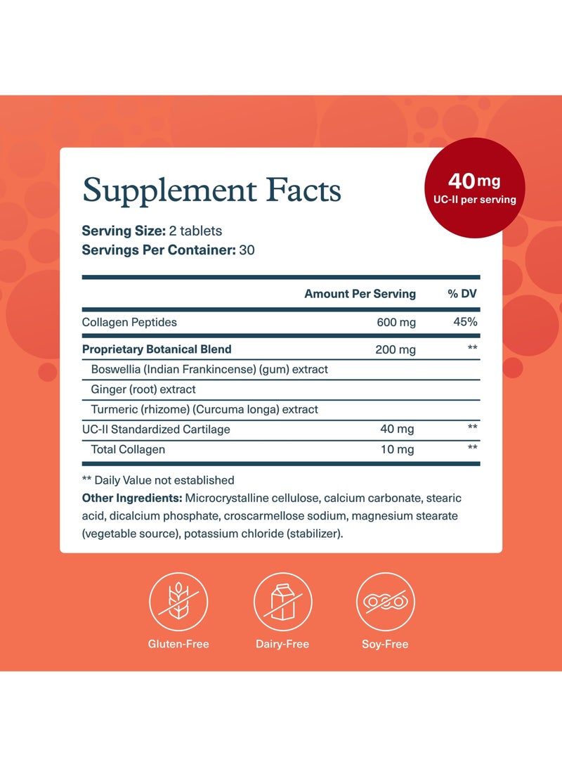 youtheory Joint Complex With UCII Type 2 Collagen 60 Tablet - Image 4