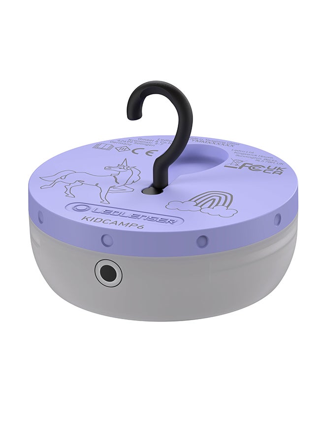 LEDLENSER صندوق هدايا كيد كامب 6 فانوس للتخييم باللون الأرجواني - Image 1