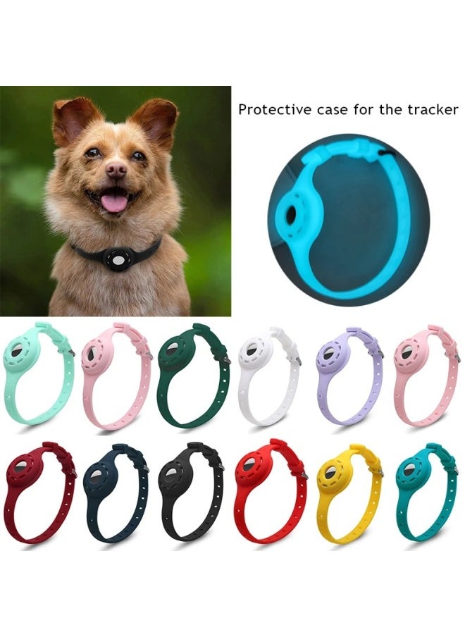 Generic - Pet Collar Suitable For Apple Airtags Locator Pet Collar Anti-lost Artifact Tracker Protective Cover-Color:Black - Image 1
