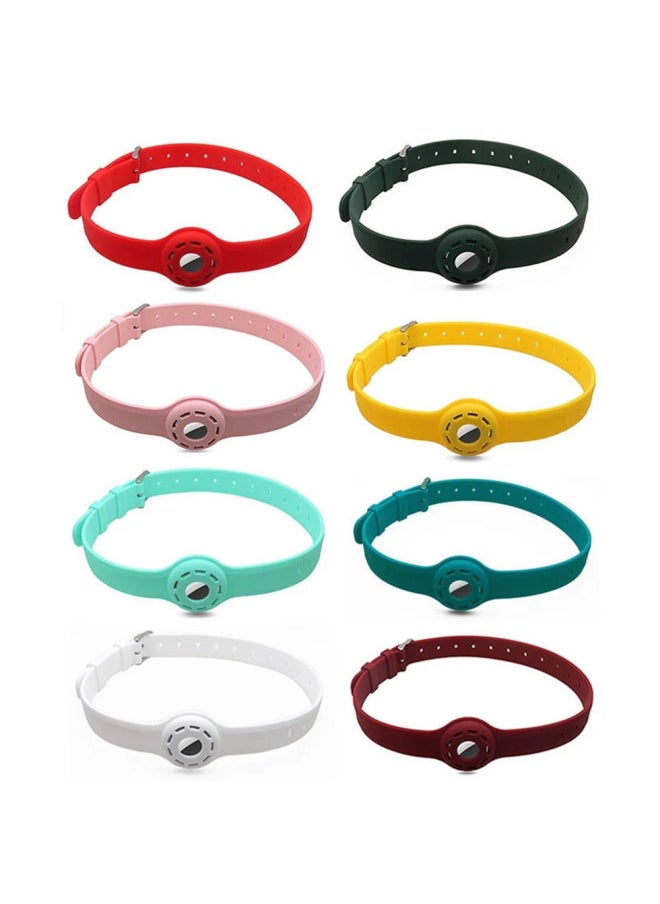 Generic - Pet Collar Suitable For Apple Airtags Locator Pet Collar Anti-lost Artifact Tracker Protective Cover-Color:Black - Image 1