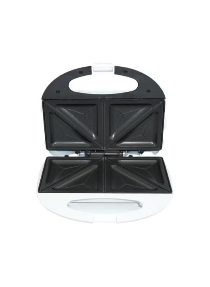 MEBASHI Grill Sandwich Maker | JAPAN | 800 Watt, Cool Touch Handle,Toast, Waffle, Griddle, Non-Stick Coating Plates, Automatic Temperature Control, Anti-Slip Feet (ME-SW1005W2)(750W) - Image 2