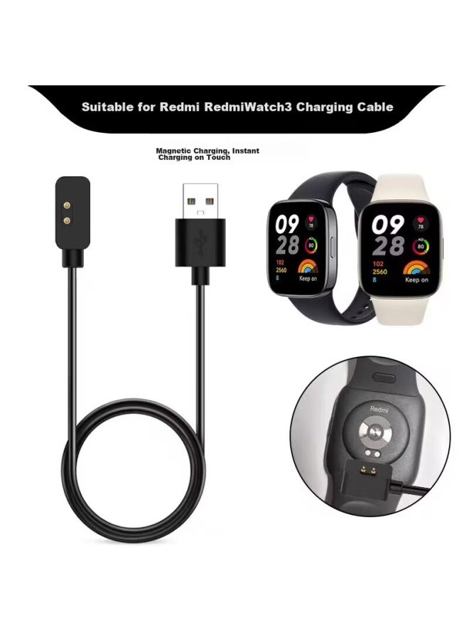 Win Potential Yingqian Compatible Charging Cable For Xiaomi Band 7 Pro, Redmi Watch 2/3/lite 2, Redmi Watch 2/3 Generation Charger, Magnetic Fast Charging Dock, Watch Strap Replacement Accessory - Image 1