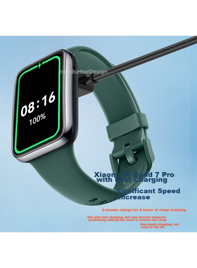 Win Potential Yingqian Compatible Charging Cable For Xiaomi Band 7 Pro, Redmi Watch 2/3/lite 2, Redmi Watch 2/3 Generation Charger, Magnetic Fast Charging Dock, Watch Strap Replacement Accessory - Image 3