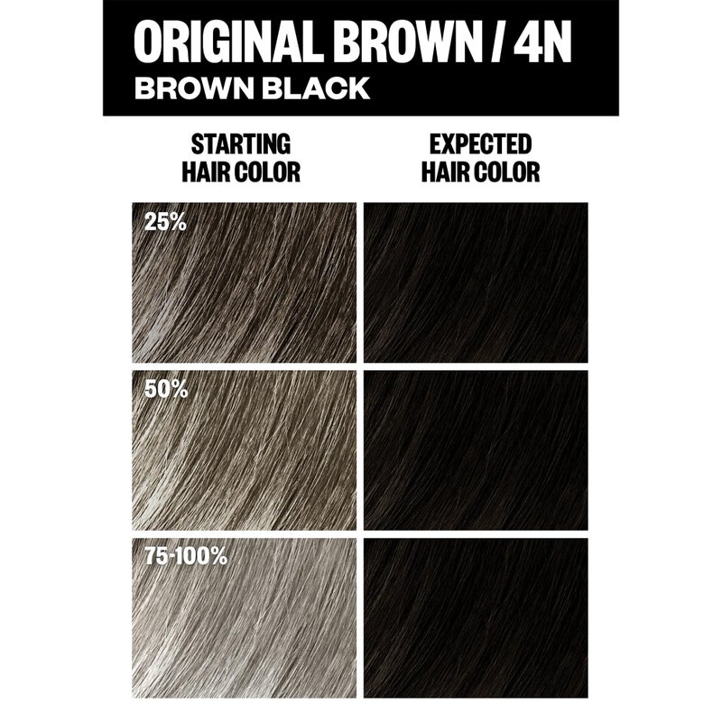 IGK Permanent Hair Dye Color Kit | 4N Original Brown - Brown Black | 100% Gray Color Coverage + Strengthen + Shine | Ammonia Free - Image 5