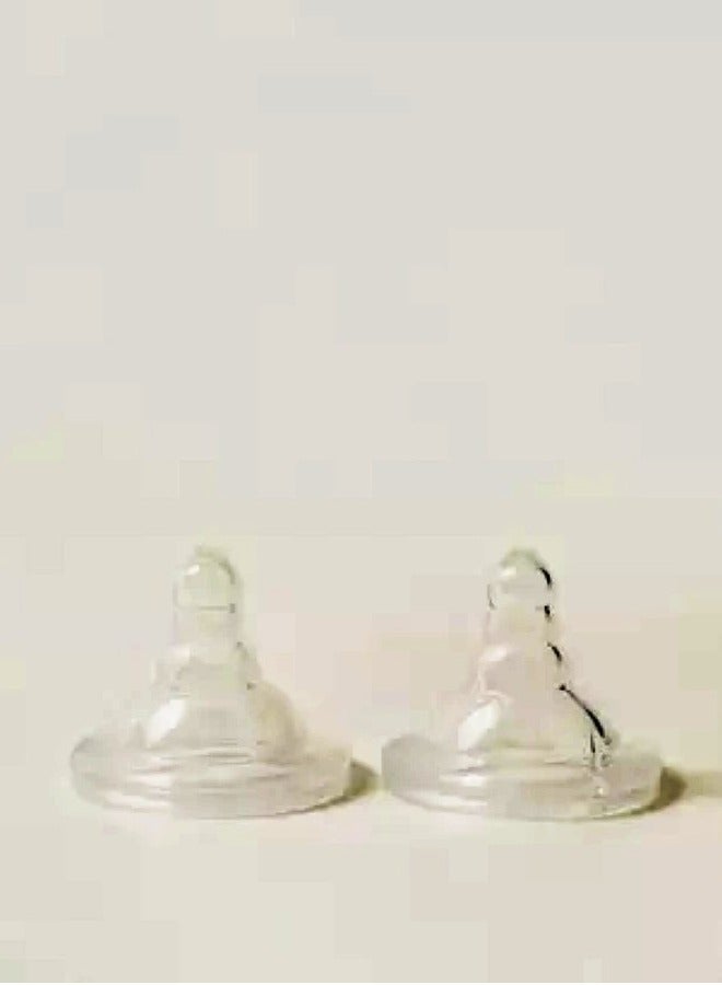 giggles Slow Flow Nipple 2 Pieces Set 0M + - Image 4