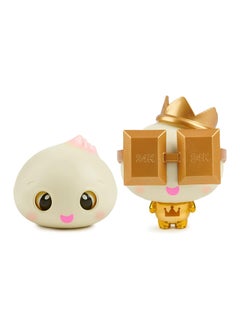 WowWee My Squishy Little Golden Dumpling Interactive Doll Collectible with Accessories Dart  - Image 1