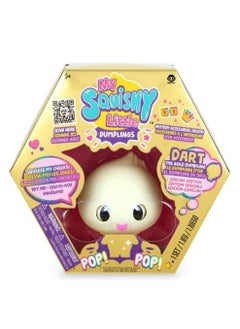 WowWee My Squishy Little Golden Dumpling Interactive Doll Collectible with Accessories Dart  - Image 2