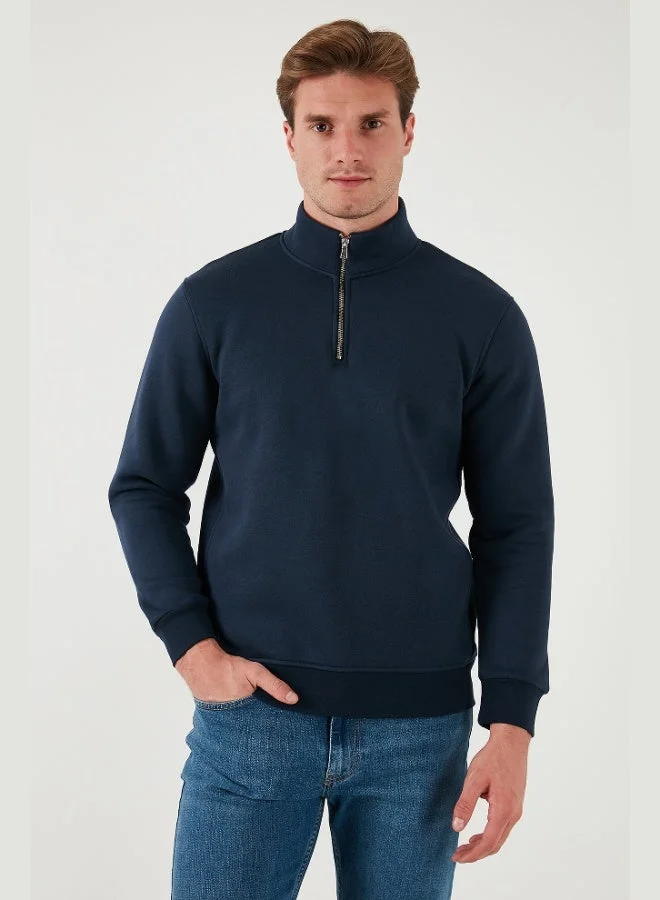 Buratti  Buratti Cotton Regular Fit Stand Collar 2-Pack Sweat Men's SWEAT 59052592S2 for Men | Best Price UAE