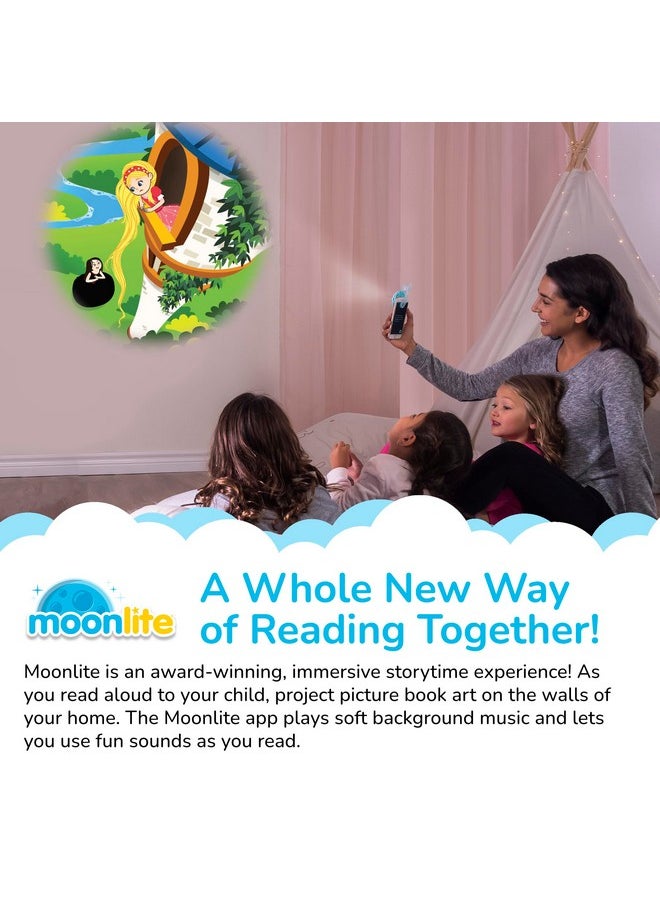 Moonlite - Storybook Reels For Flashlight Projector Kids Toddler ; Rapunzel ; Single Reel Pack Story For 12 Months And Up - Image 1