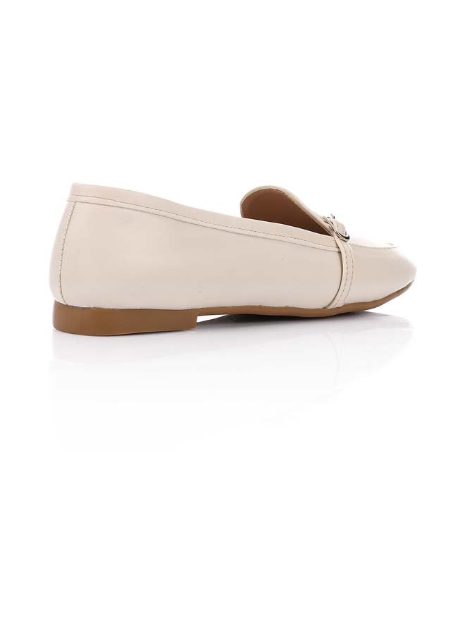 آيس كلوب باليه أنيقة باللون البيج من ICE CLUB مع إبزيم مزخرف - Image 3