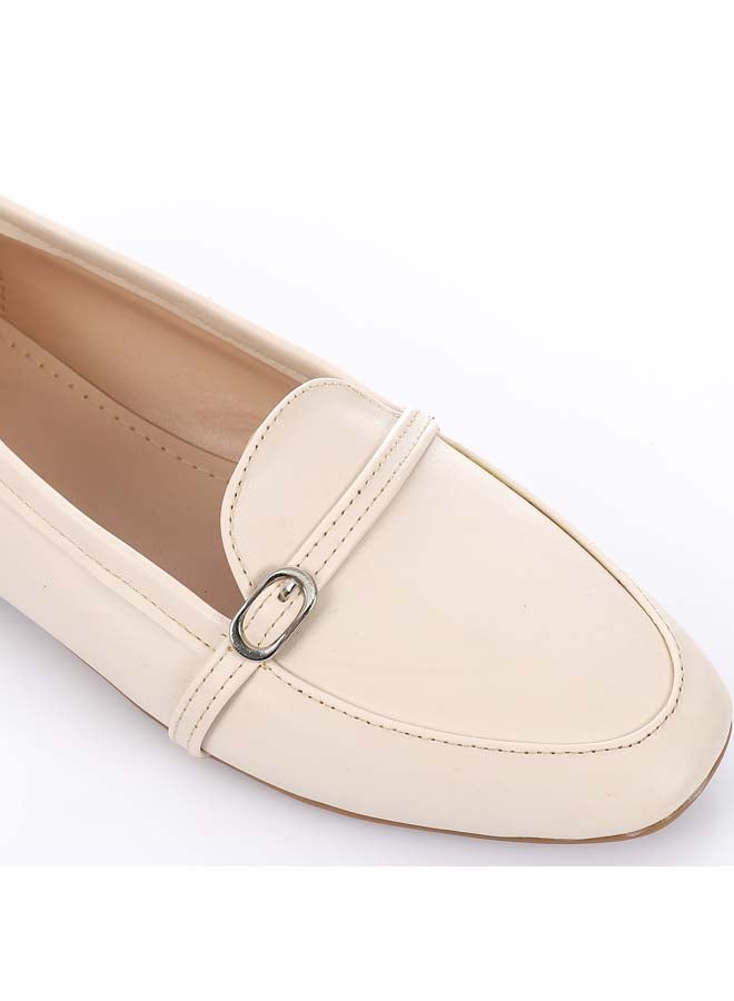 آيس كلوب باليه أنيقة باللون البيج من ICE CLUB مع إبزيم مزخرف - Image 5