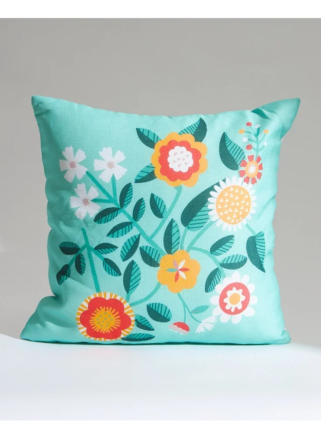 Chumbak Floral Blush 16" Cushion Covers, Set of 5