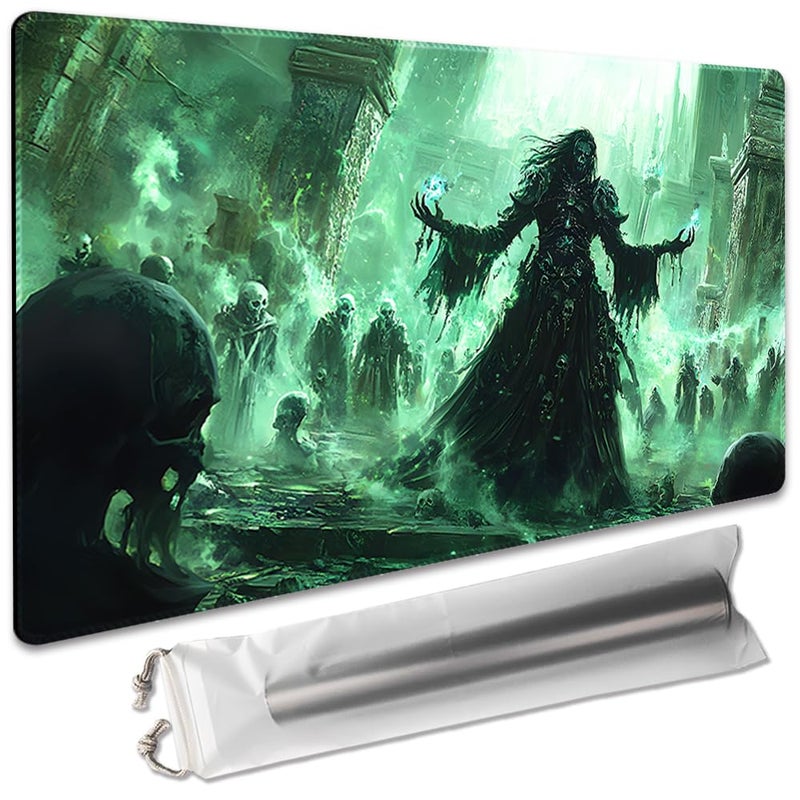 SIXTORE Board Game 14x24in MTG Playmat Compatible for OCG CCG RPG TCG Playmats Legion of The Undead - Image 3